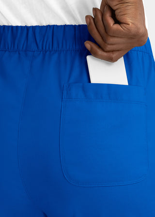 Maevn Matrix Women's Drawstring Elastic Waistband Cargo Scrub Pants