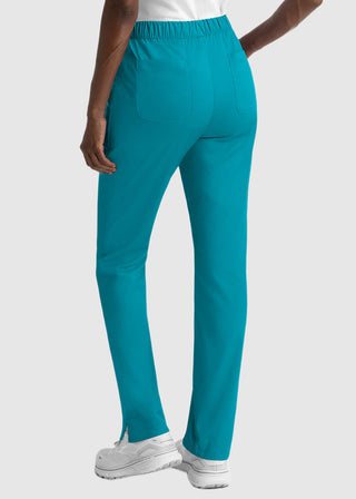 Maevn Matrix Women's Drawstring Elastic Waistband Cargo Scrub Pants