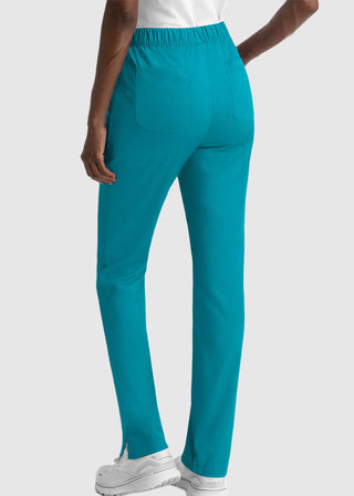 Maevn Matrix Women's Drawstring Elastic Waistband Cargo Scrub Tall Pants