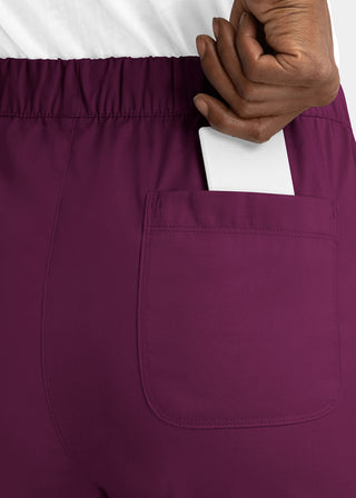 Maevn Matrix Women's Drawstring Elastic Waistband Cargo Scrub Pants