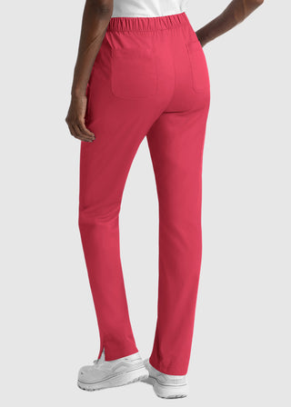 Maevn Matrix Women's Drawstring Elastic Waistband Cargo Scrub Pants