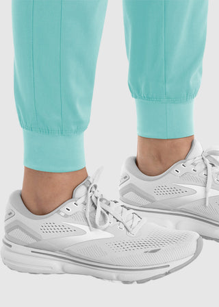 Maevn Women's Full Elastic Waistband Jogger Pant