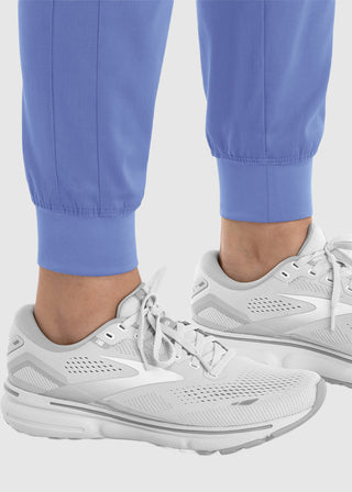 Maevn Women's Full Elastic Waistband Jogger Pant