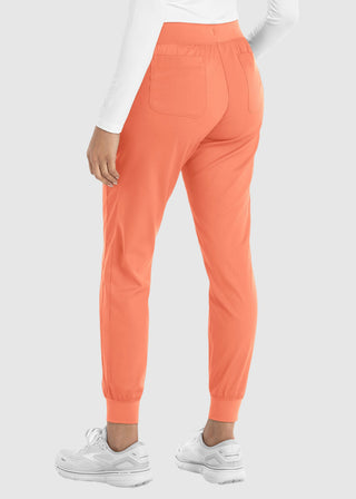 Maevn Women's Full Elastic Waistband Jogger Pant