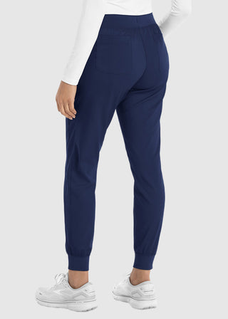 Maevn Women's Full Elastic Waistband Jogger Pant