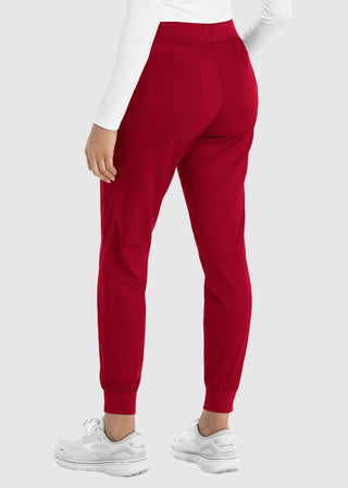 Maevn Women's Full Elastic Waistband Jogger Pant