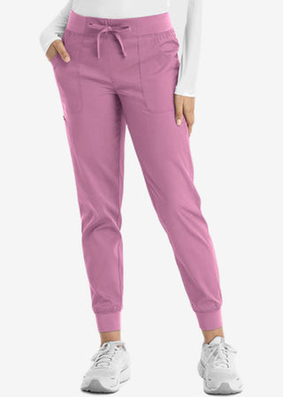 Maevn Women's Full Elastic Waistband Jogger Pant