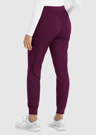 Maevn Women's Full Elastic Waistband Jogger Pant