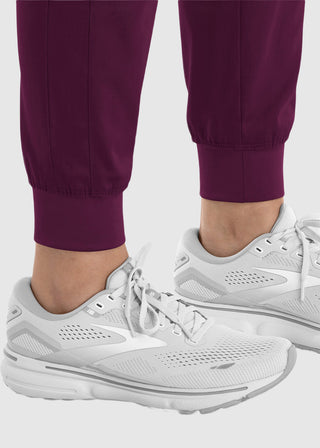 Maevn Women's Full Elastic Waistband Jogger Pant