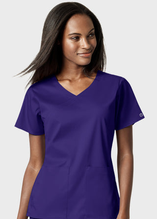 Wink Scrubs Wink PRO Women's Mock Wrap Scrub Top