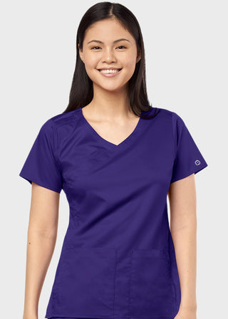 Wink Scrubs Wink PRO Women's Mock Wrap Scrub Top
