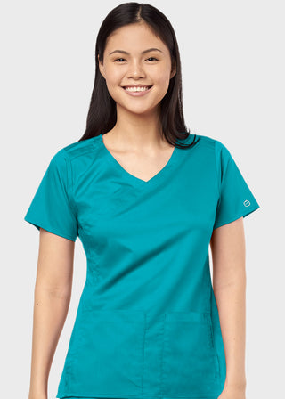 Wink Scrubs Wink PRO Women's Mock Wrap Scrub Top
