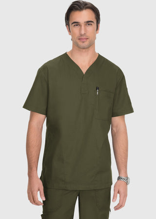 Koi Classics Men's Jason Solid Scrub Top