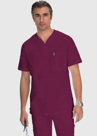 Koi Classics Men's Jason Solid Scrub Top