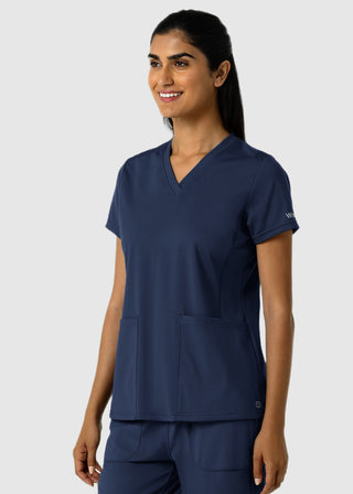 Wink Scrubs RENEW Knit Women's Pocket Scrub Top