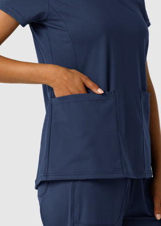 Wink Scrubs RENEW Knit Women's Pocket Scrub Top