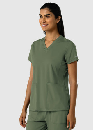 Wink Scrubs RENEW Knit Women's Pocket Scrub Top