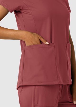 Wink Scrubs RENEW Knit Women's Pocket Scrub Top