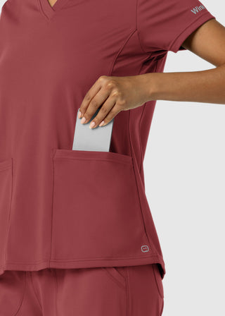 Wink Scrubs RENEW Knit Women's Pocket Scrub Top