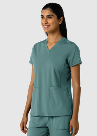Wink Scrubs RENEW Knit Women's Pocket Scrub Top