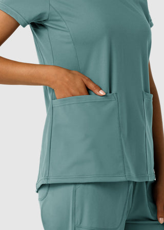 Wink Scrubs RENEW Knit Women's Pocket Scrub Top