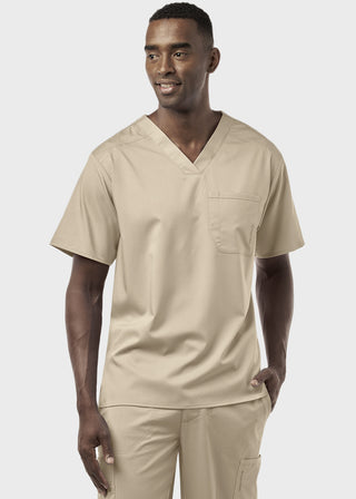Wink Scrubs Wink Pro Men's Solid Scrub Top