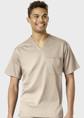 Wink Scrubs Wink Pro Men's Solid Scrub Top