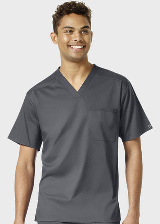 Wink Scrubs Wink Pro Men's Solid Scrub Top