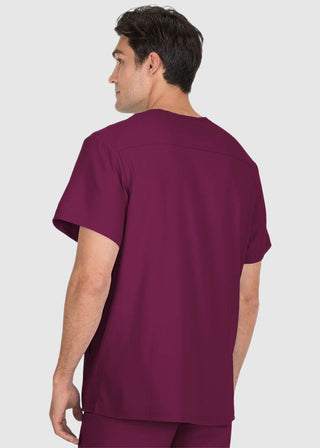 koi Lite Men's Force V-Neck Solid Scrub Top