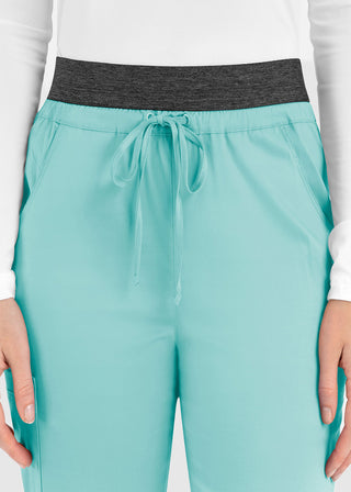 Maevn Matrix Women's Elastic Waistband Scrub Pant