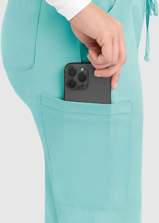 Maevn Matrix Women's Elastic Waistband Scrub Pant