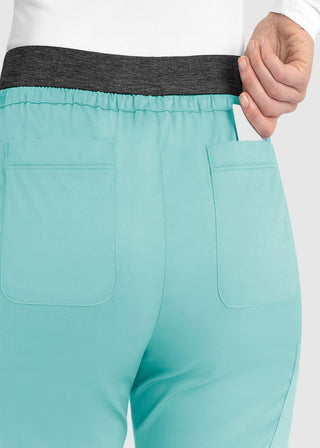 Maevn Matrix Women's Elastic Waistband Scrub Pant