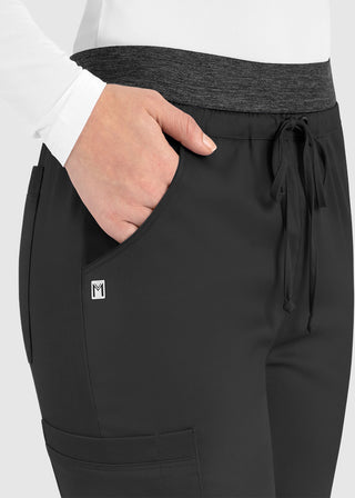 Maevn Matrix Women's Elastic Waistband Scrub Pant