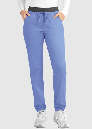 Maevn Matrix Women's Elastic Waistband Scrub Pant