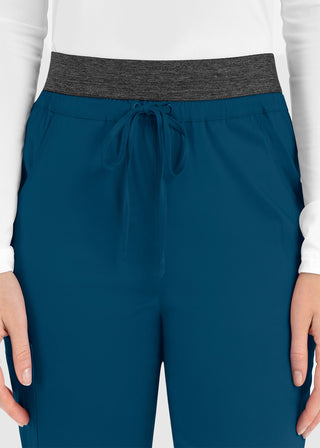 Maevn Matrix Women's Elastic Waistband Scrub Pant