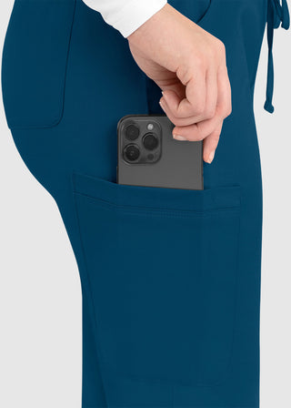 Maevn Matrix Women's Elastic Waistband Scrub Pant