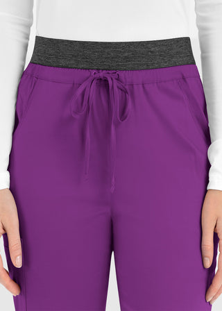 Maevn Matrix Women's Elastic Waistband Scrub Pant