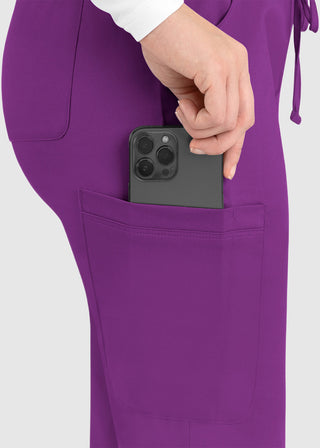 Maevn Matrix Women's Elastic Waistband Scrub Pant