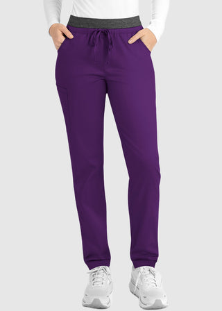 Maevn Matrix Women's Elastic Waistband Scrub Pant