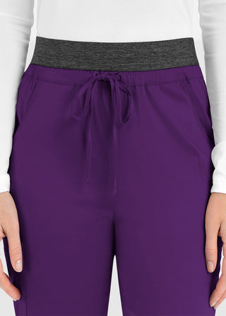 Maevn Matrix Women's Elastic Waistband Scrub Pant