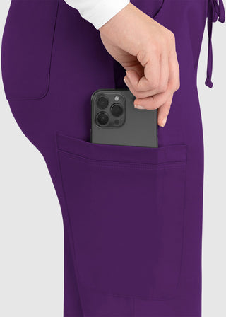 Maevn Matrix Women's Elastic Waistband Scrub Pant