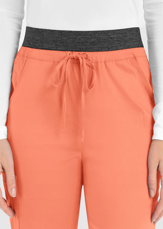 Maevn Matrix Women's Elastic Waistband Scrub Pant