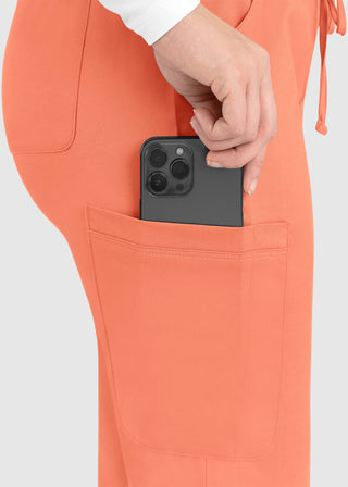 Maevn Matrix Women's Elastic Waistband Scrub Pant