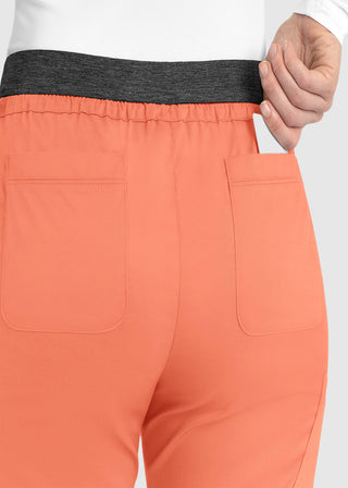 Maevn Matrix Women's Elastic Waistband Scrub Pant