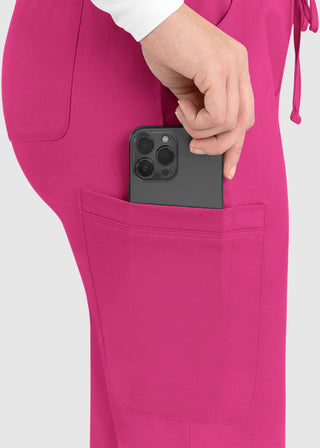 Maevn Matrix Women's Elastic Waistband Scrub Pant