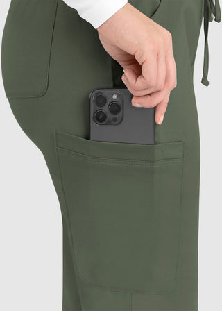 Maevn Matrix Women's Elastic Waistband Scrub Pant