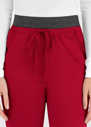 Maevn Matrix Women's Elastic Waistband Scrub Pant