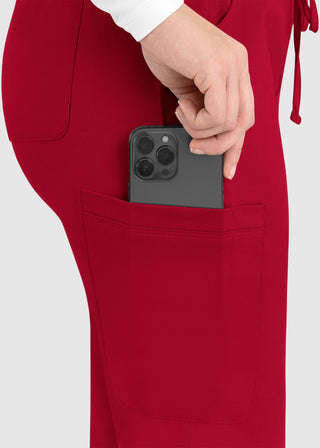 Maevn Matrix Women's Elastic Waistband Scrub Pant