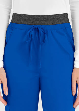 Maevn Matrix Women's Elastic Waistband Scrub Tall Pant