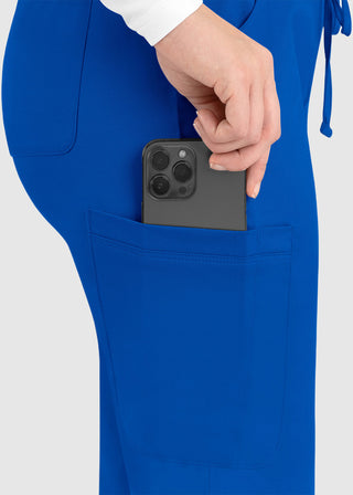 Maevn Matrix Women's Elastic Waistband Scrub Tall Pant